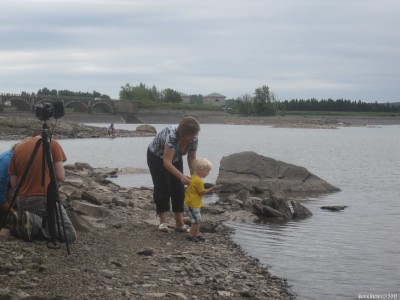 На берегу Ashokan Reservoir. Выпечка «блинов».