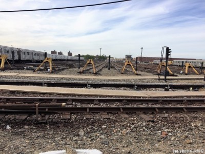На Coney Island Train Yard