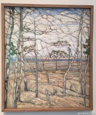 Abraham Manievich "Birch Trees"